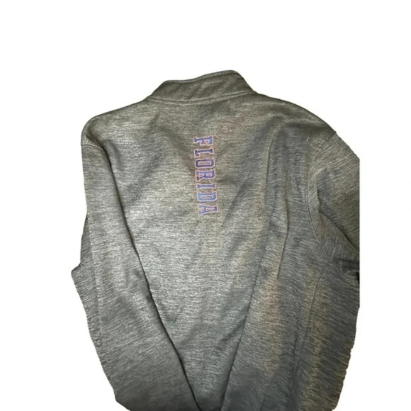 Colosseum Athletics Gray Florida Gators Full-Zip Sweatshirt Size‎ XL - Picture 4 of 4